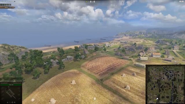 Карта: Эпическая Нормандия // Map: BF Epic Normandy [WOT] смотреть онлайн