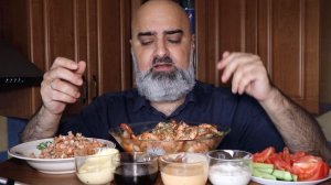 ГИГА-ВЫЗОВ + ОБЖОР!!! | 1,5 КГ ХРУСТЯЩИХ ЖАРЕНЫХ КРЕВЕТОК!!! | FRIED SHRIMP | Жру.ру#232 | Mukbang