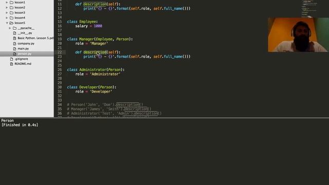 Basic Python. Lesson 5. ООП в Python. Декоратори смотреть онлайн