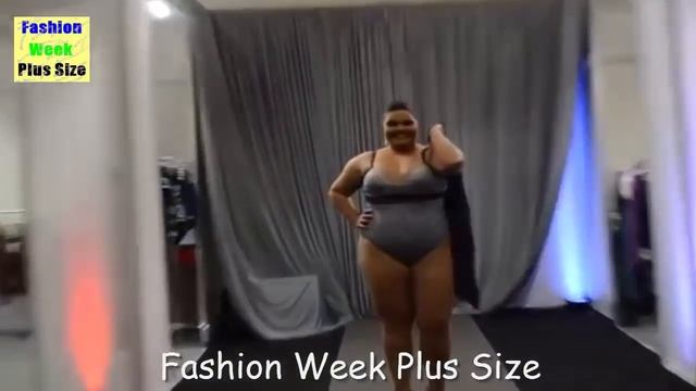 Fashion Week Plus Size 2017 - ACQUA ROSA PLUS SIZE - Plus Size Lingerie Model - Fashion Show -newes