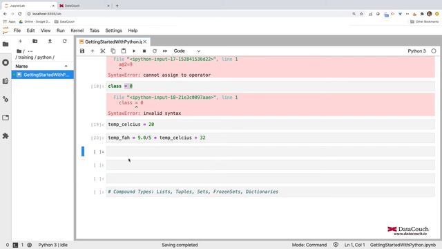 Python Basic Variables Tutorial смотреть онлайн
