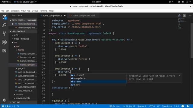 [Arabic] Angular 7 #22- Observables & Async Pipe احتراف الانجولار смотреть онлайн