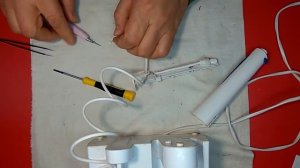 Ремонт ирригатора Braun MD 20 Oral B. Оборван шланг (трубка). Не работает.