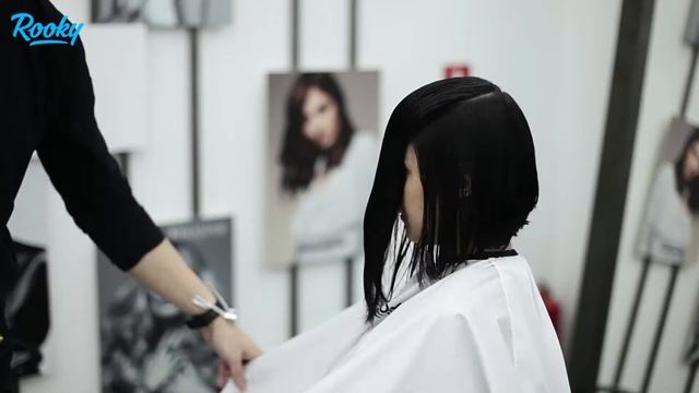 [мастер класс] Сергей Шапочка. Женская стрижка Боб. #ROOKYhairtutorial смотреть онлайн