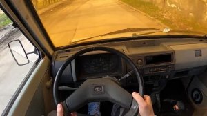 1989 Subaru Libero / Domingo (1.2MT) 54HP POV Test Drive