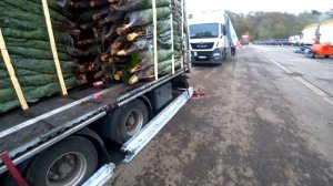 ⚠️ Как растентовать (расшторить) полуприцеп Schwarzmuller. Дальнобой по Европе