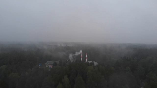 туман с высоты птичьего полёта HORROR 4 утра смотреть онлайн