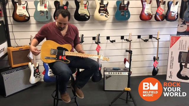 Fender American Professional Telecaster Butterscotch Blonde @ Belfield Music w/ Daniel смотреть онлайн