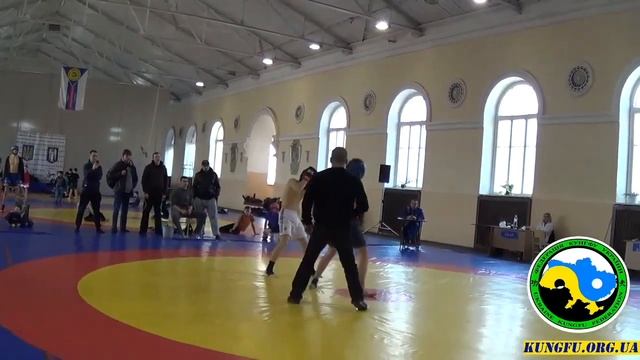 Бой 6 раунд 2 Саньда. Чемпионат Украины по КУНГФУ 26-27.03.2016 смотреть онлайн