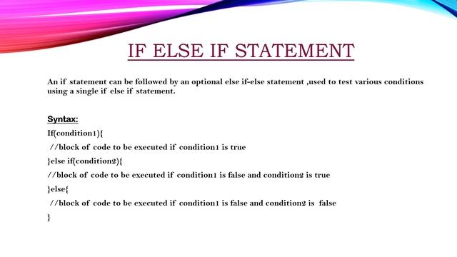 Java Student Seminar | If Statement смотреть онлайн