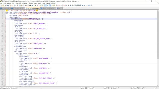 Develop BI Report using XSL Template смотреть онлайн