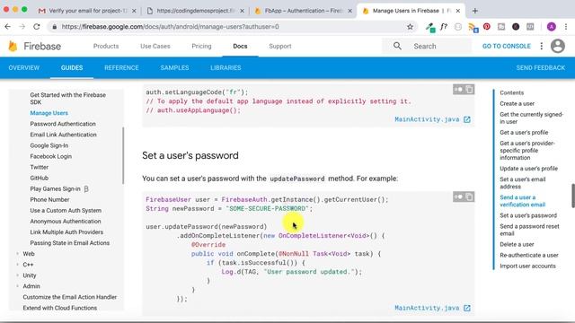Android Firebase - How to Delete a User Account Programmatically From Firebase (Explained) смотреть онлайн