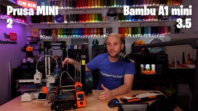 Bambu A1 mini vs Prusa MINI - Which 3D printer is the clear winner? смотреть онлайн