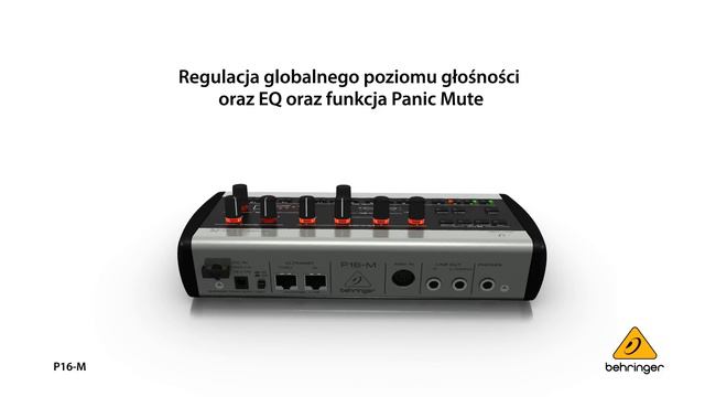 MIKSER MONITOROWY BEHRINGER P16-M смотреть онлайн