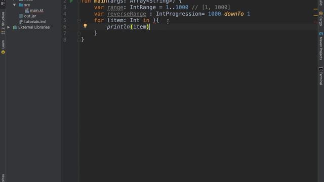 Kotlin: Ranges смотреть онлайн
