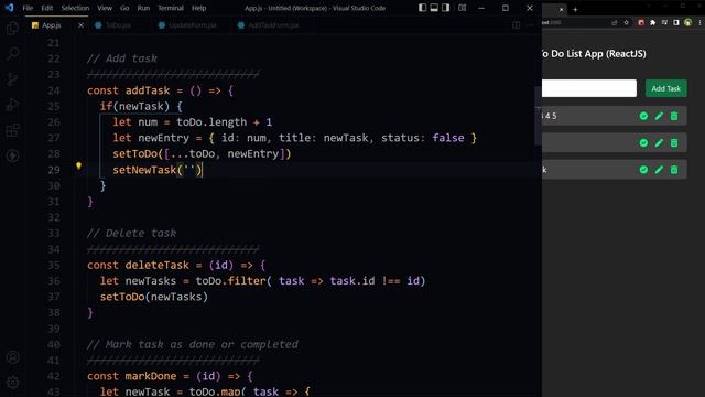 React ToDo List Tutorial (v2) | Refactored & Improved | Learn React JS | Do More with Less Code смотреть онлайн