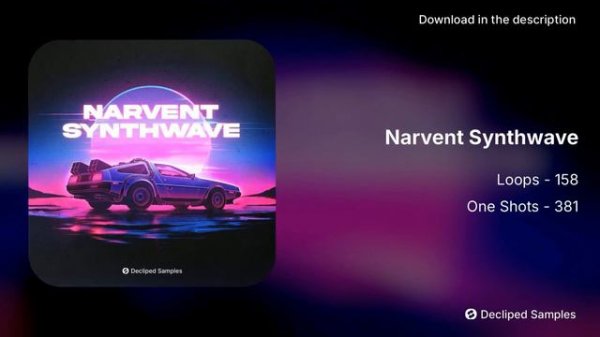 Narvent Presents ＂Narvent Synthwave Sample Pack＂