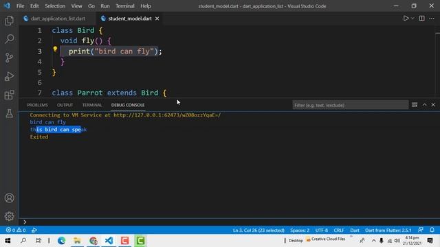 inheritance | flutter tutorial in Hindi/Urdu смотреть онлайн