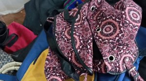 53. Барахолка в пригороде Парижа. Обзор вещей и примерка.#барахолка