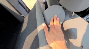 Nissan Sentra - How to FOLD DOWN REAR SEATS (2006 - 2012)
