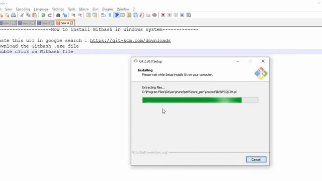 How to Install Git Bash on Windows 11 in Telugu смотреть онлайн
