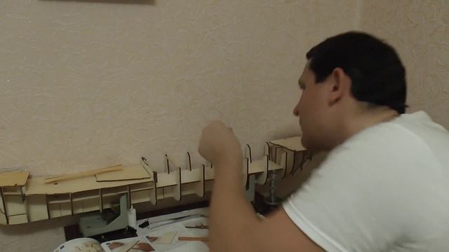 Собираем парусник "СЕДОВ" Выпуск #16 (Процесс сборки) смотреть онлайн