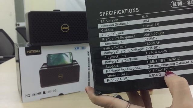 Hướng dẫn sử dụng loa KiMiSo KM-88 смотреть онлайн