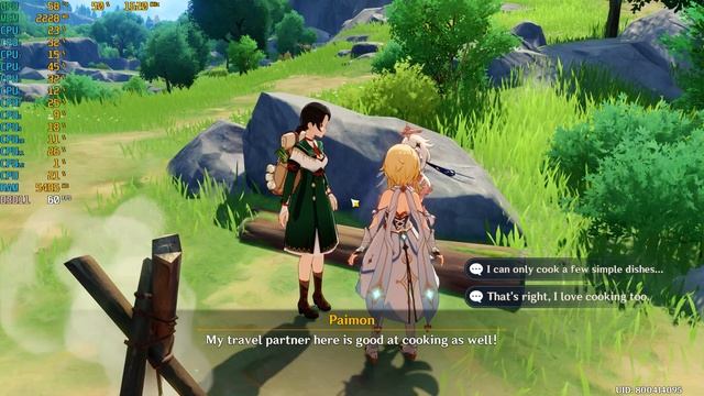 Genshin Impact Max Setting (Ryzen 5 3600 + GTX 1070Ti) 1080P смотреть онлайн