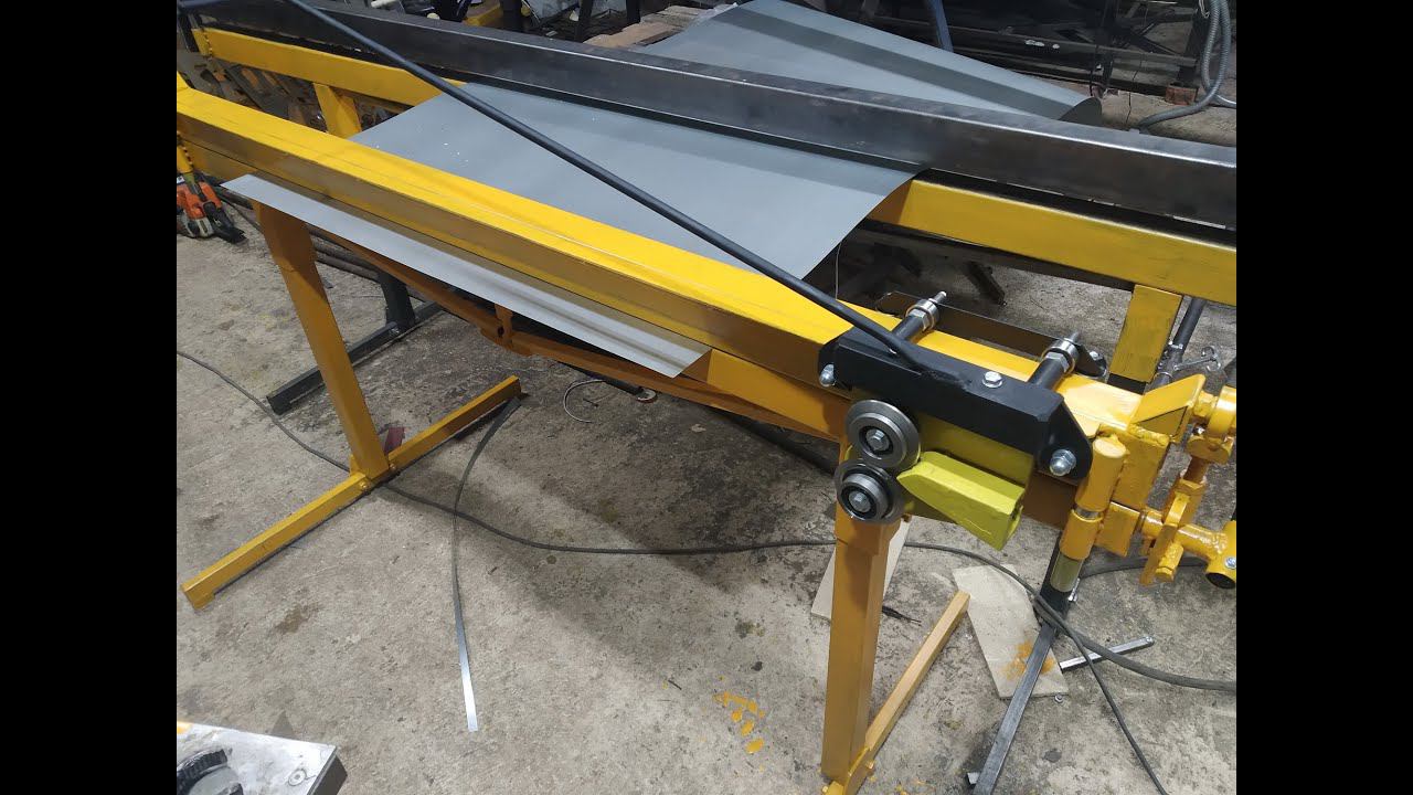 Станок поперечной резки листового металла (версия 2.0) смотреть онлайн