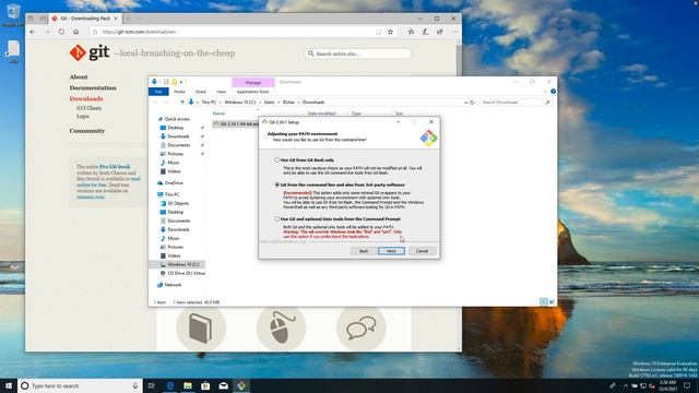 Install Git on Windows 10 смотреть онлайн