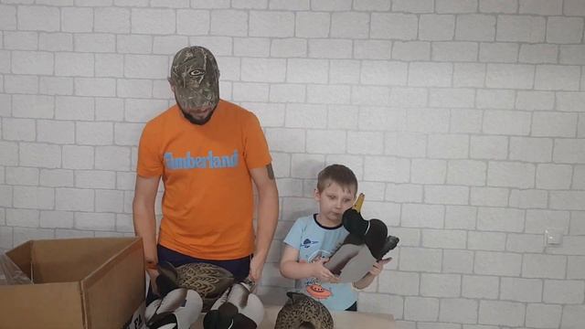 Премьера! Новые утиные чучела в России! Обзор новинки с сыном!??? смотреть онлайн