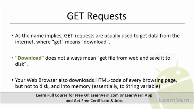 How to Execute HTTP GET and POST Requests In Android? Full Tutorial in Hindi - LearnVern смотреть онлайн
