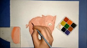 Как нарисовать поросенка! РИСУЕМ СИМВОЛ ГОДА 2019! РИСУЕМ СВИНЬЮ