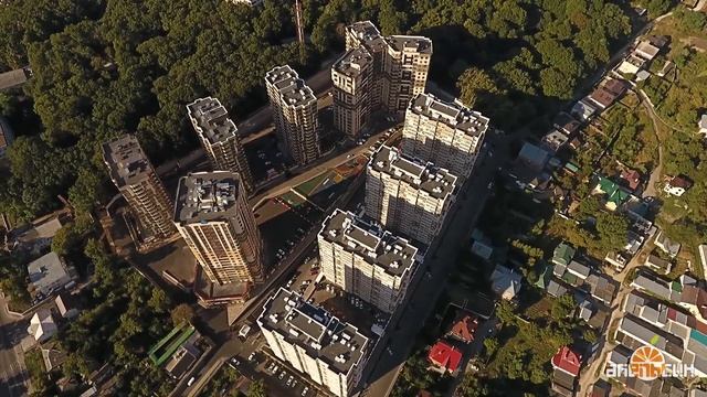Ставрополь с высоты 200 метров - Шоколад жилой комплекс смотреть онлайн
