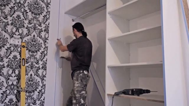 Делаем встроенный шкаф купе смотреть онлайн