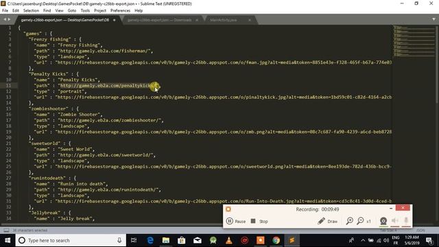 Upload GAMES FILES AND SETUP FIREBASE DATABASE смотреть онлайн