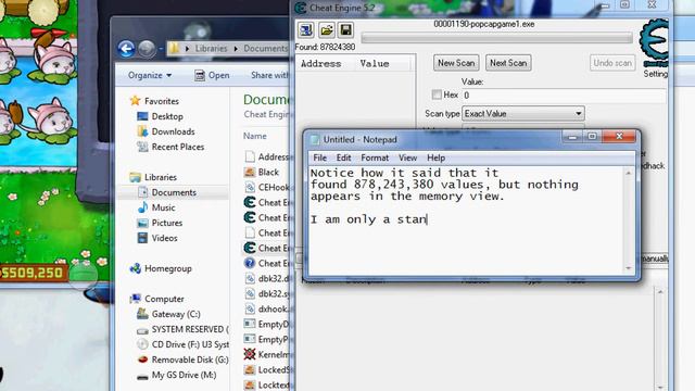 Cheat Engine Error please help смотреть онлайн
