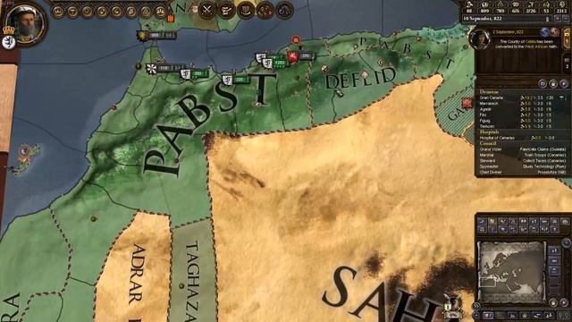 Crusader Kings 2 (LIVE) - Canary Isles - Shattered World Mod #7 смотреть онлайн