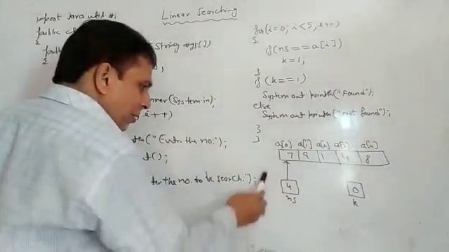 Linear search program in java смотреть онлайн