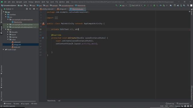 Calculadora utilizando Spinner смотреть онлайн