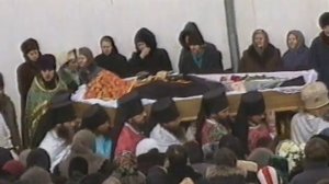 Похороны архимандрита Ипполита (Халина). 19 декабря 2002 года.