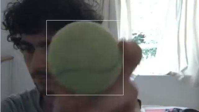 HTape super fast tennis ball tracking (OpenCV - non hough) смотреть онлайн