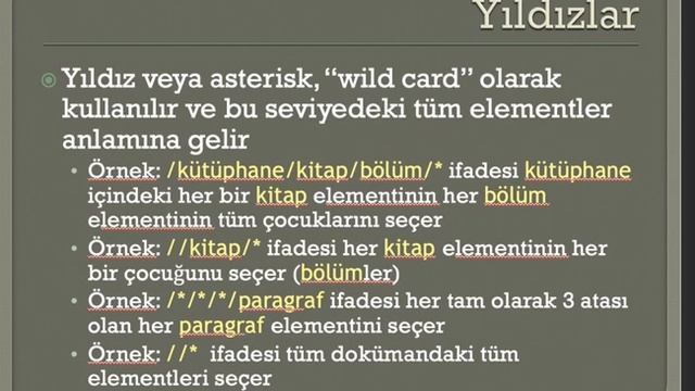 Bilgi Sistemleri 6. Ders - XPath смотреть онлайн
