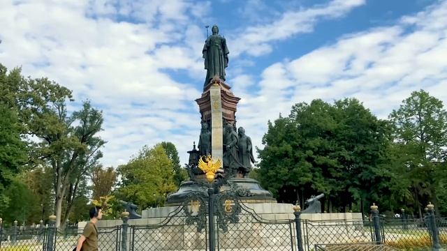 125-летие истории памятника Екатерине II смотреть онлайн