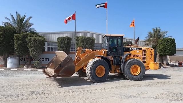 2015 Hyundai HL770-9S Wheel Loader - Dubai, UAE Auction | 23 & 24 March смотреть онлайн