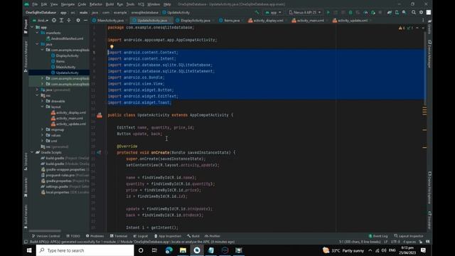 Android Studio Listview Update Sqlite Database Part 5 смотреть онлайн