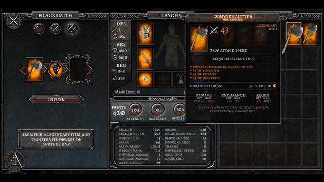 AnimA ARPG 2020 - Infuse TUTORIAL - Requires the Same Tier смотреть онлайн