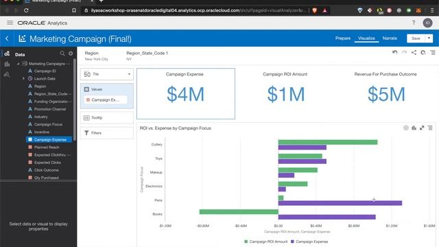 Oracle Analytics Cloud for Marketing Live Demonstration смотреть онлайн