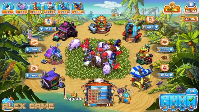 Farm Frenzy Heave Ho only GOLD (last level 90) Веселая ферма. Все на борт! (Уровень 90) Золото. смотреть онлайн