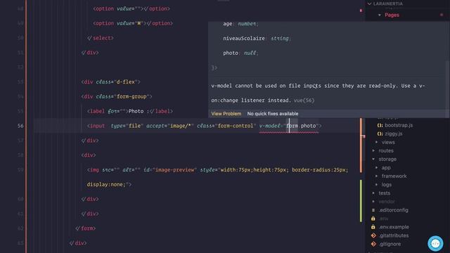 Laravel, Inertia & Vue JS 3 - Projet gestion scolaire: #16 - Ajout d'un étudiant partie 1 смотреть онлайн